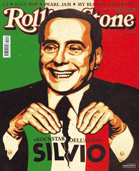 Berlusconi-Cover © Rolling Stone Italia, 12-09 // Bild © Rolling Stone